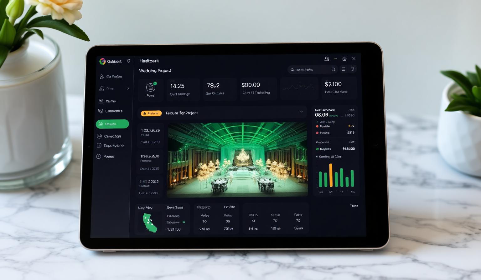 The Green Light Dashboard: Node-Based Wedding Logistics